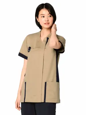 男女兼用ファスナースクラブ ベージュ